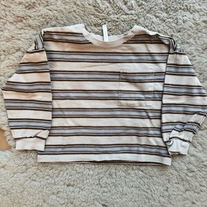 Rylee + Cru Vintage Stripe Long Sleeve